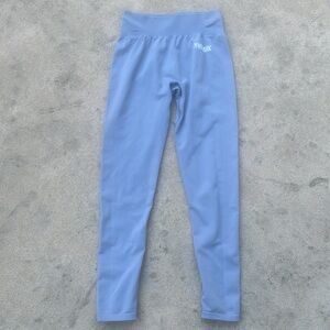 GymShark Purplish Grey Seamless Leggings Women's Size M